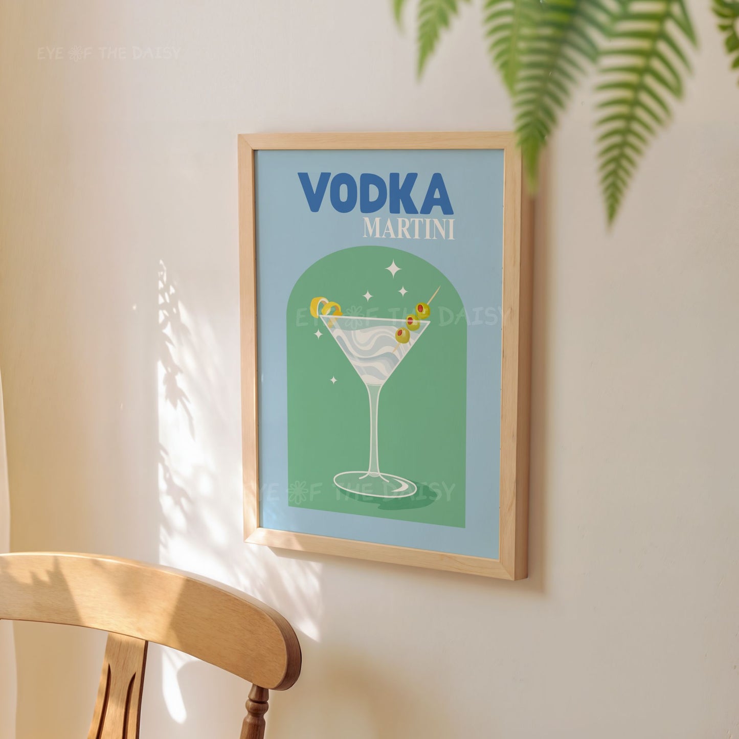 Vibrant cocktail wall art prints, printable gallery set for trendy drinks apartment decor, instant digital download
