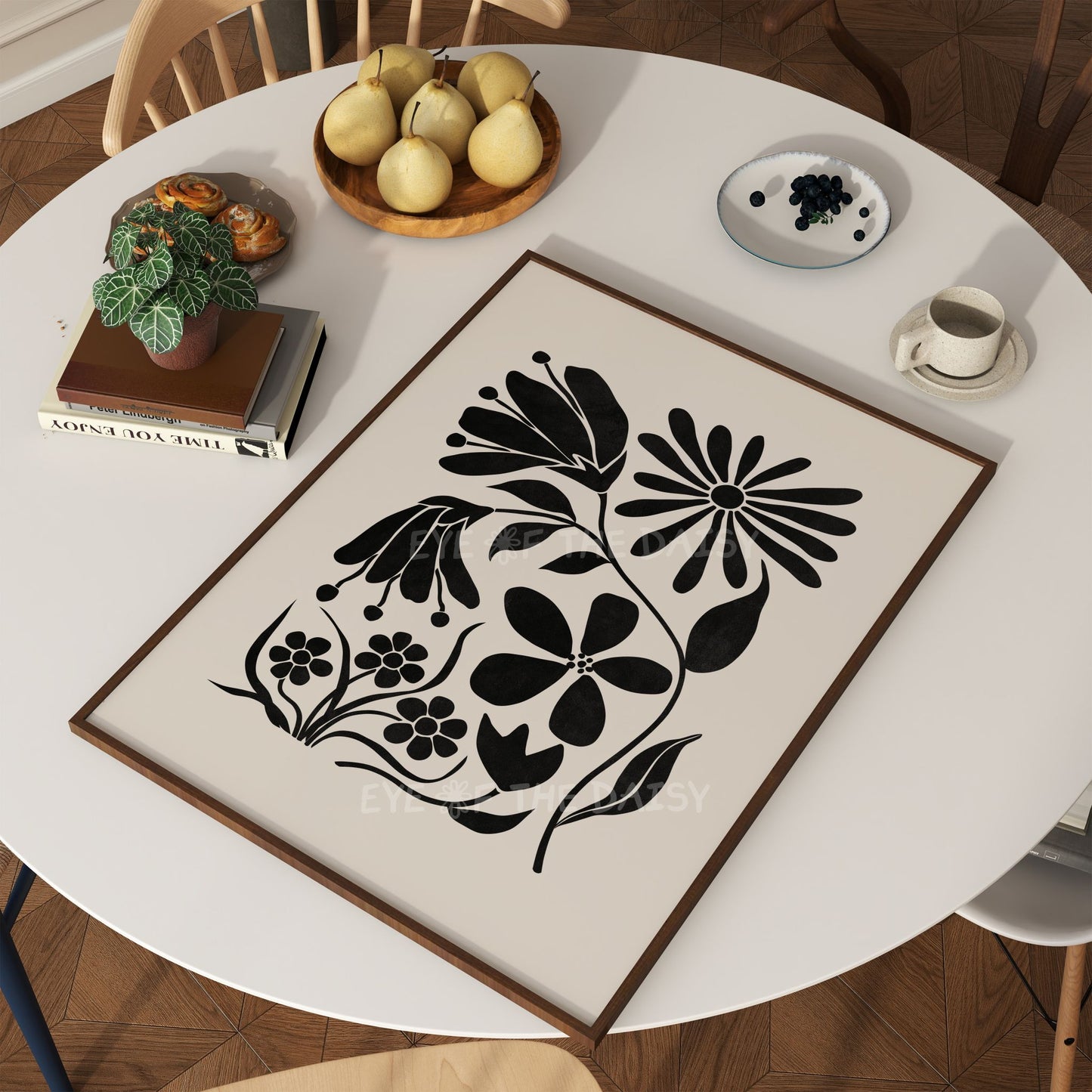 Beach house or vacation rental wall art – botanical print set of 3 in neutral tones, minimalist printable download for summer home decor