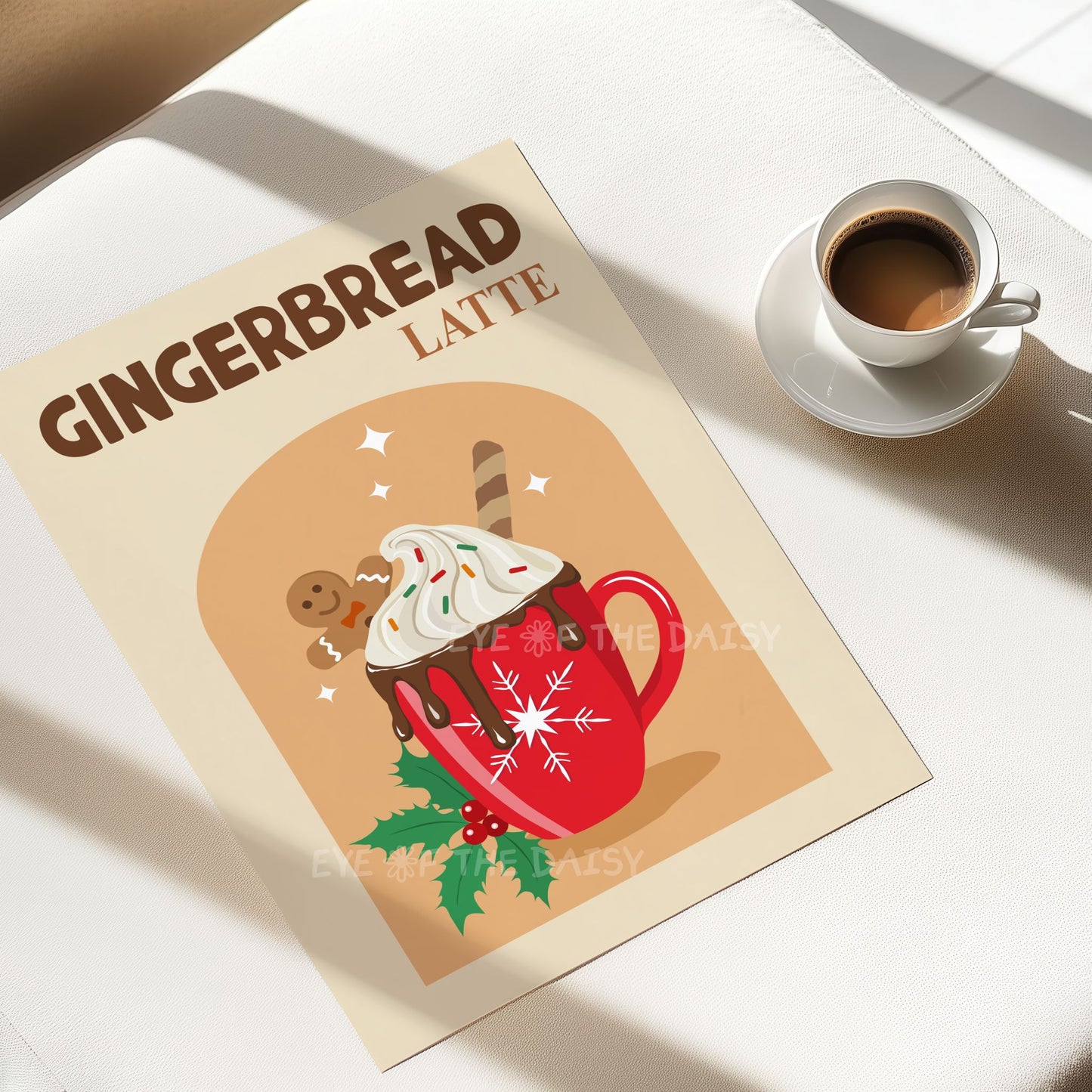 Set of 3 Hot Cocoa Bar Prints Digital Download | Coffee Christmas Drinks Printable Wall Art