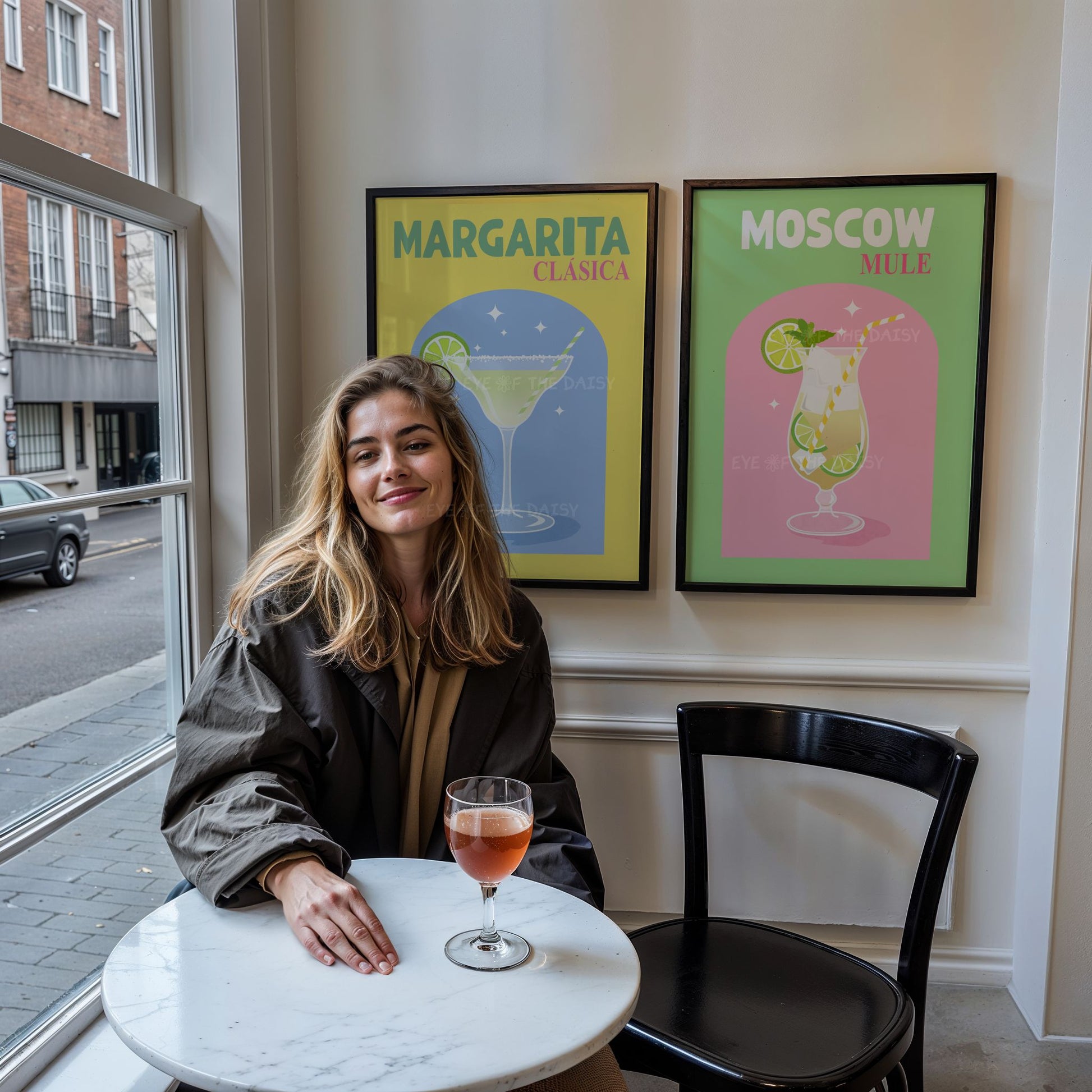 Moscow Mule digital download – retro cocktail art print for stylish DIY wall decor, home bars, or trendy apartments